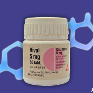 Kjøp 10mg Vival/Diazepam for angst og depresjon